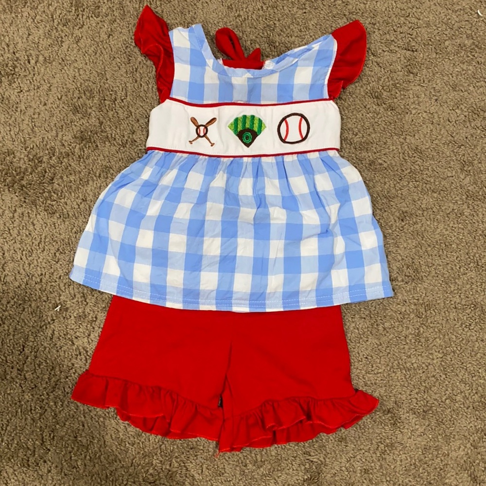 Girls baseball set